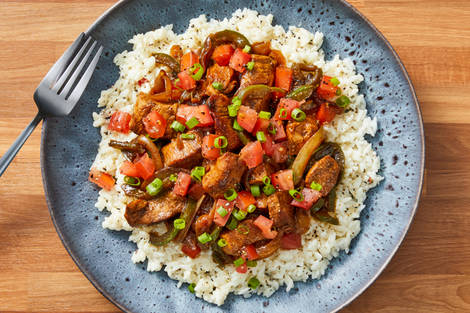 Tex-Mex Chicken & Queso Rice Bowls