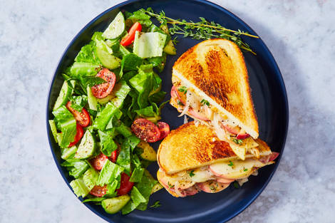 Caramelized Apple & Gouda Sandwiches