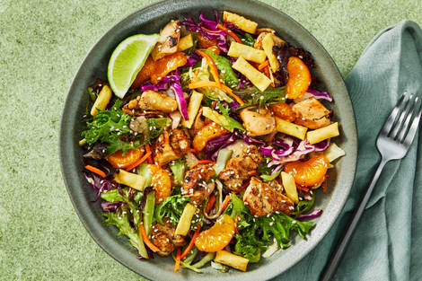 Crunchy Mandarin Shrimp Salad