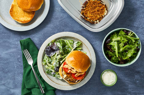 Prep & Bake Bacon Mozzarella Portobello Sandwiches