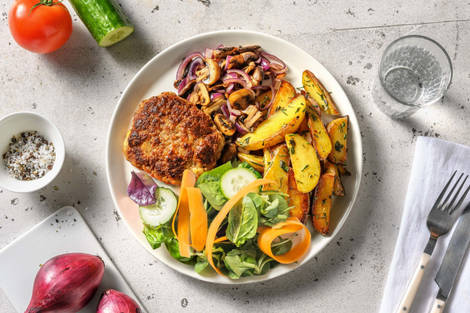 Rundertartaar met champignons