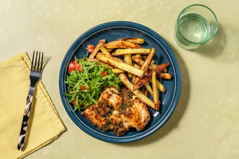 Pan-Fried Garlic Butter Chicken Breasts