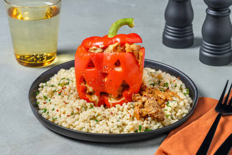 Farseret halloween-peberfrugt