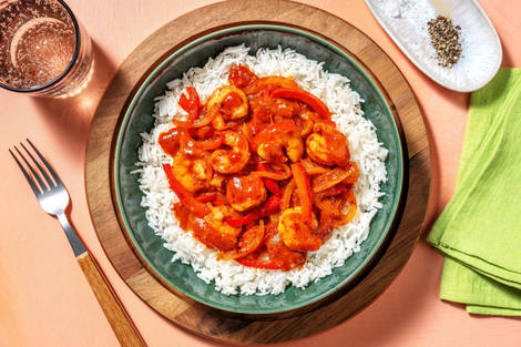 Pil Pil Inspired Prawns