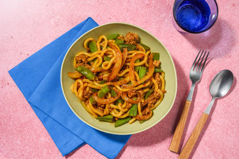 Super Speedy Lean Beef Udon