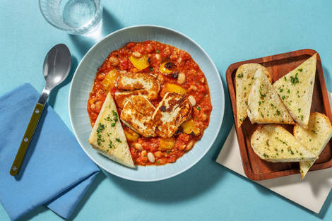 Harissa Spiced Cannellini Bean Stew