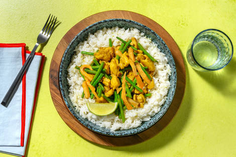 Indonesian Style Coconut Chicken Curry