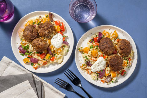 Krydrede hakkebiffer