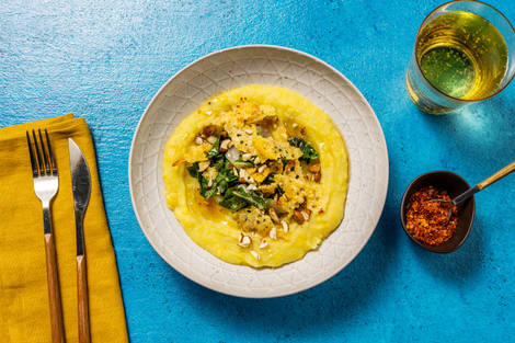 Vellutata soffice di patate e mais