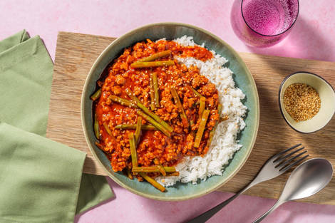 Slow Cooked Korean Style BBQ Pork Mince 