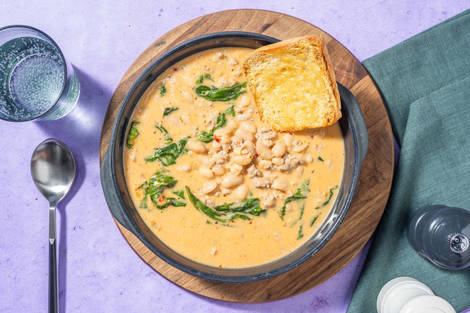 Creamy Sausage and Cannellini Cassoulet