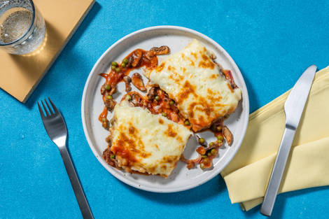 Pea and Mushroom Cottage Pie