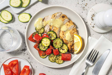 Carb Smart Lemon Cream Chicken Thighs