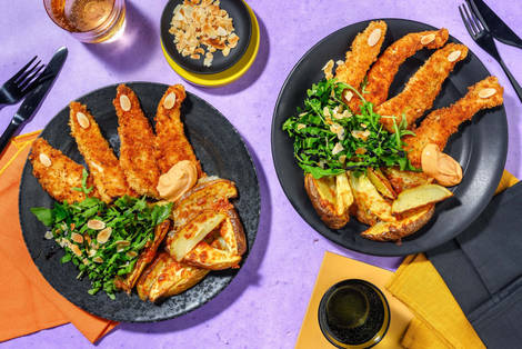 Ghoulish Chicken Goujons