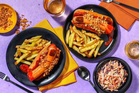 Haunted Hot Dogs and Spiced Chips