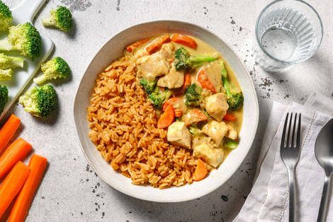 Curry vert au poulet