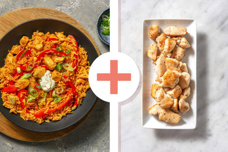 Quick Cajun Chicken Breast Fried Rice