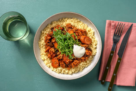 Middle Eastern Style Lamb and Couscous