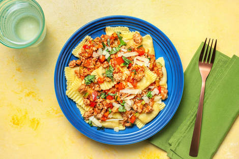 Ravioli farcis aux fèves