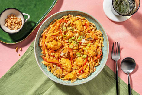 Krämiga currynudlar