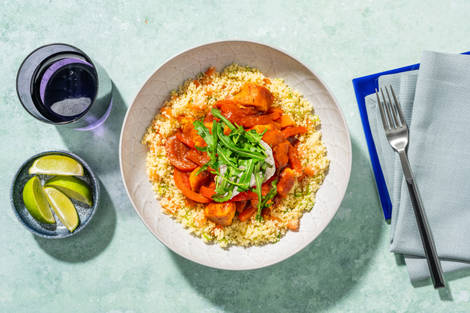 Caribbean Style Pineapple Chutney Chicken