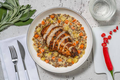 Pouletbrust in Thymian-Marinade