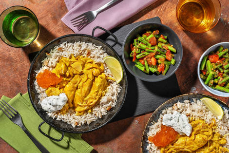 Indisk kyckling korma