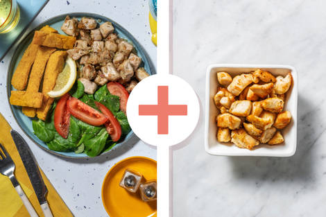 Bocconcini di lonza al limone e rosmarino