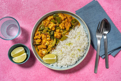 Yellow Thai Style Veggie Curry