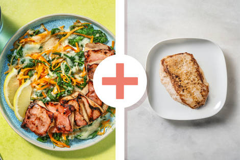 Saltimbocca di lonza al prosciutto cotto 