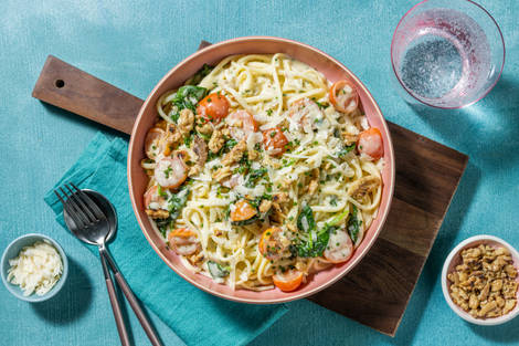 Linguine & crema di pecorino