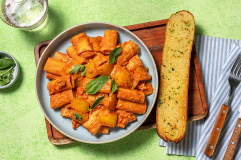 Vegetarisk tomatpasta