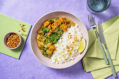 Thai Green Style Butternut Squash Curry