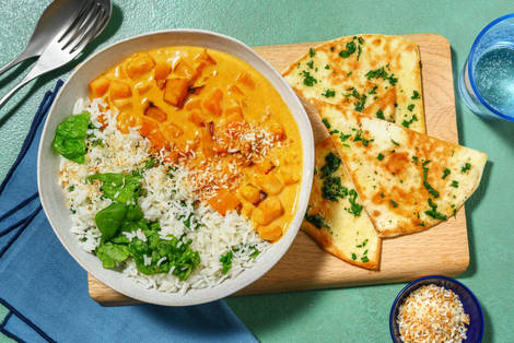 Tikka masala på pumpa