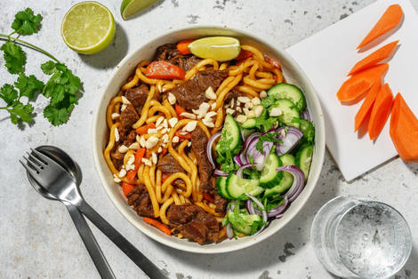 Le Végé: Salade thaï aux émincés veggie