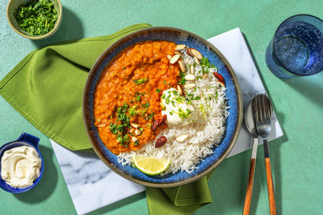 Dahl Bowl : lentilles corail, curry & coriandre