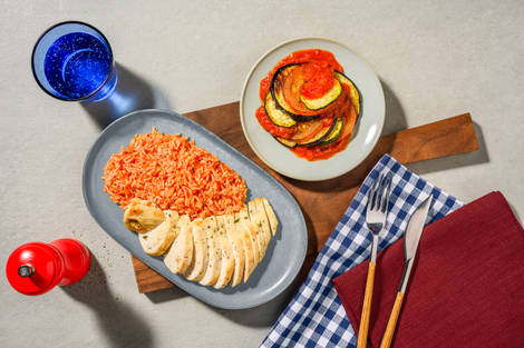 Ratatouille & poulet façon Petit Chef