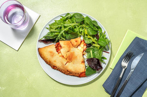 Chausson chorizo & mozzarella façon calzone