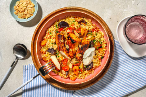 Middelhavsinspireret kylling