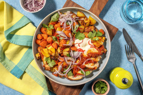 Tikka-marinerad kyckling