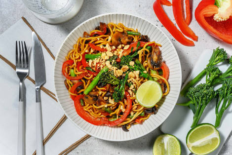 Fragrant Veg Noodle Stir-Fry
