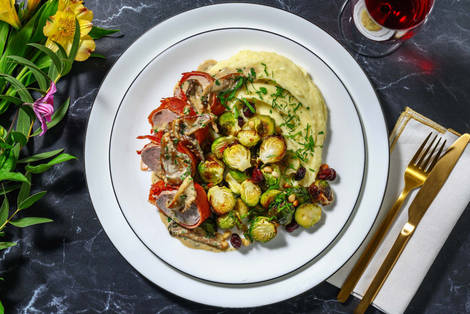 Prosciuttolindad fläskytterfilé