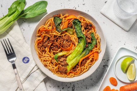 Vietnamese Inspired Beef Noodles