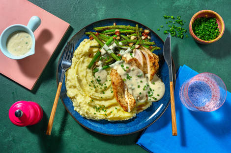 Hvitløkskrydret kylling