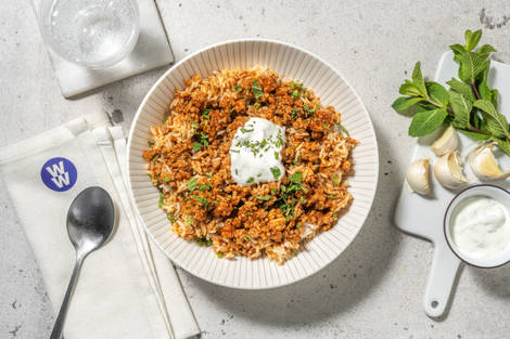 Chermoula Spiced Lamb and Rice 