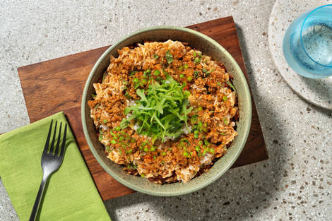 Chermoula Spiced Beef and Rice