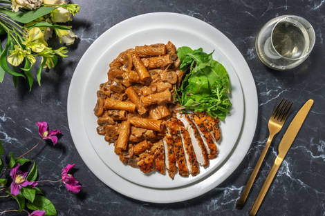 Crispy Sesame Chicken Schnitzel