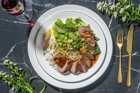 Teriyaki Glazed Rump Steak