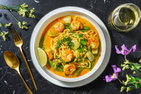 Coconut King Prawn Laksa