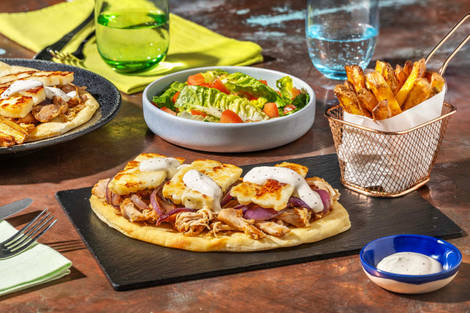 Chicken and Halloumi Shawarma